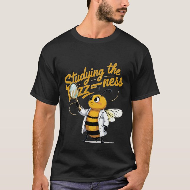 T-shirt d'abeille scientifique amusant (Devant)
