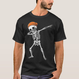 T-shirt Dabine Squelette Halloween Rib Cage Dab