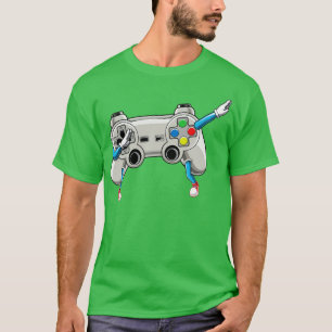 T-shirt Dabing contrôleur de jeu vidéo Gamer dab pour enfa