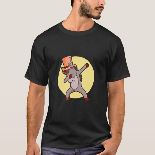 T-shirt Dabing Dab Donkey Mule (Devant)