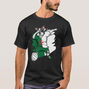 T-shirt Dabing French Bulldog Algérie Ventilateur de volle