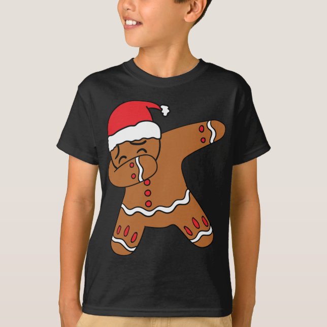 T-shirt Dabing Gingerdab Homme Gingerdab Noël Dab Da (Devant)
