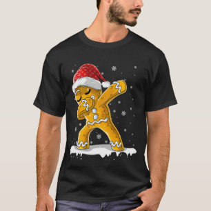 T-shirt Dabing pain d'épices homme Dab Christmas Biscuit