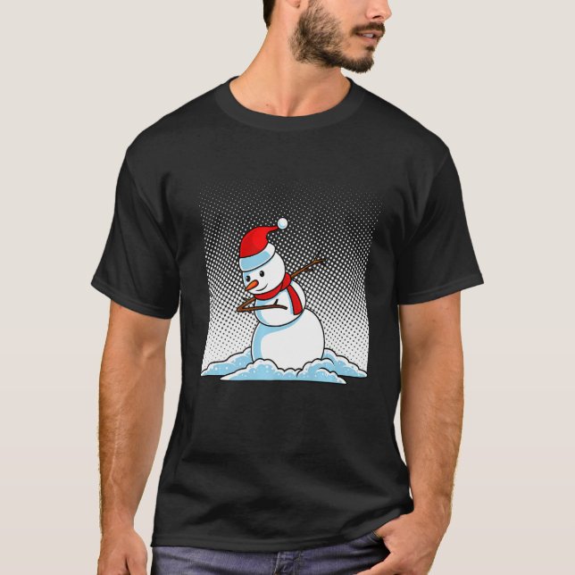 T-shirt Dabing snowman Premium (Devant)