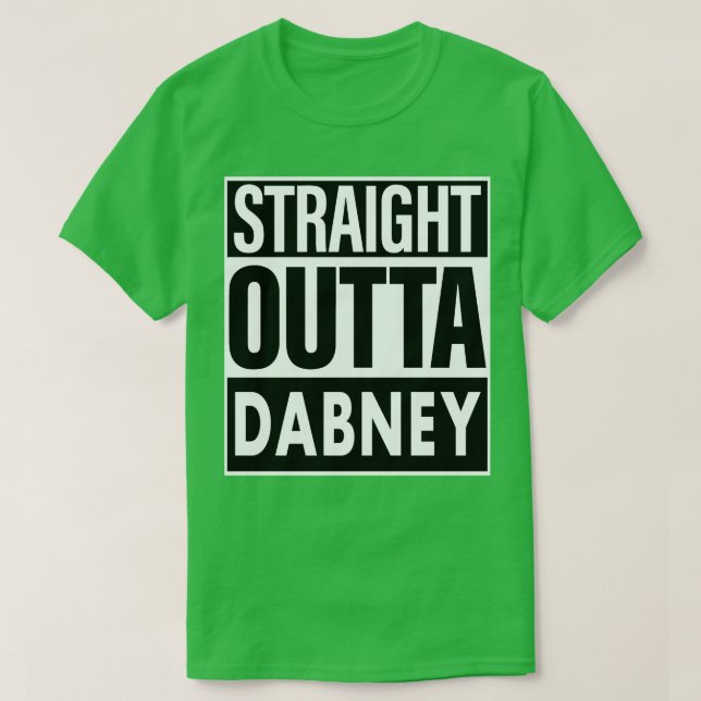 T-shirt Dabney Nom Droit En Dehors Dabney (Design devant)
