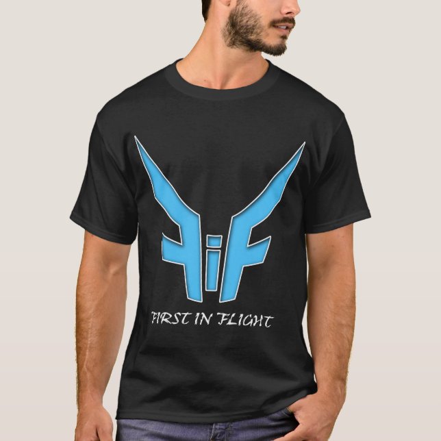 T-shirt D'abord en vol - J Sealey (Devant)