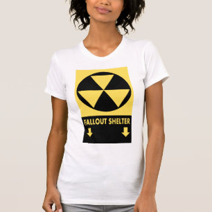 T-shirt d'abri contre les retombées radioactives