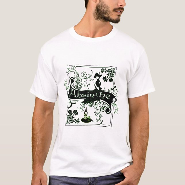 T-shirt d'absinthe (Devant)