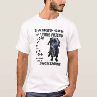 T-shirt Dachsador Citation Maman, Weinerdor Papa, Dachshun