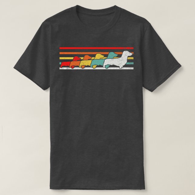 T-shirt Dachshund (Design devant)