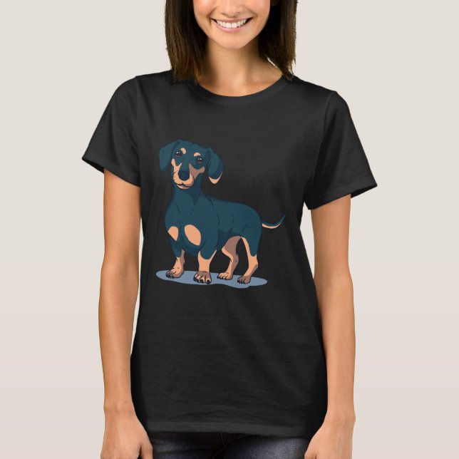 T-shirt Dachshund (Devant)