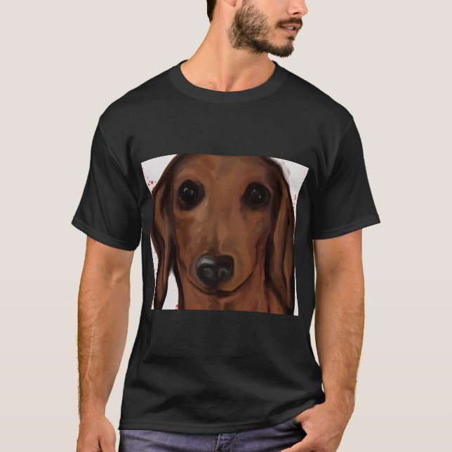 T-SHIRT DACHSHUND                  (Devant)