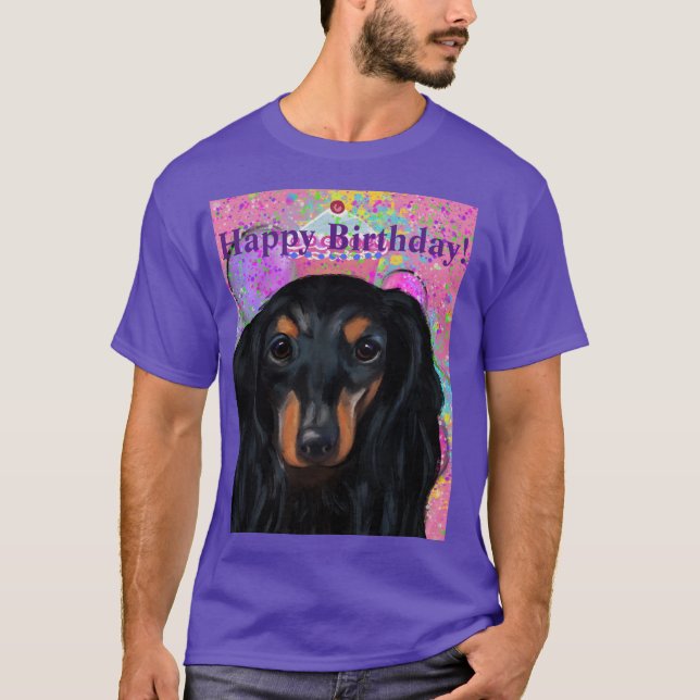 T-SHIRT DACHSHUND      (Devant)