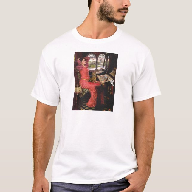 T-shirt Dachshund 1 - Dame de Shalotte (Devant)