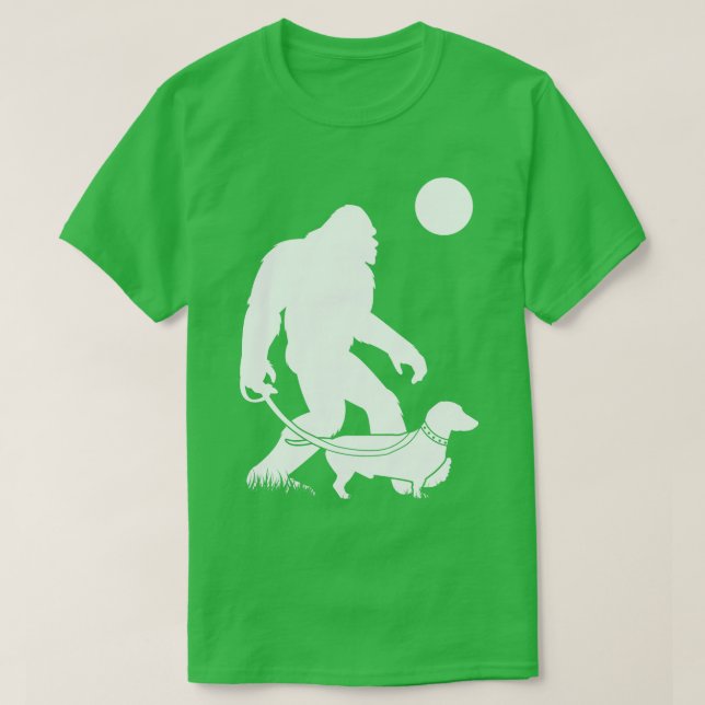 T-shirt Dachshund 3 à pied (Design devant)