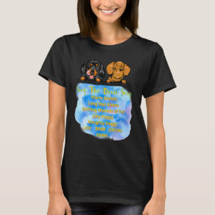 T-shirt Dachshund Animateur Drôle Wiener Dog Doxie Song Hu
