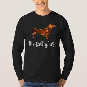T-shirt Dachshund automne vous êtes mignons Femmes
