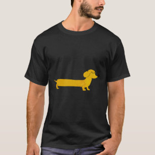 T-shirt Dachshund Chien amusant Motif coloré