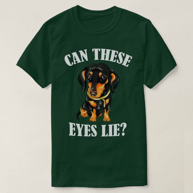 T-shirt Dachshund Chien drôle (Design devant)