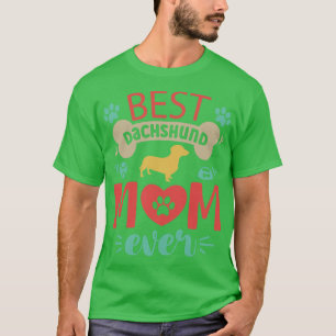 T-shirt Dachshund Chien Maman
