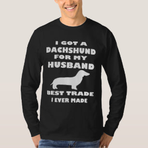 T-shirt Dachshund Chien race Cadeau Femme Amoureux des chi