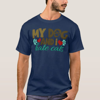 T-shirt Dachshund Chiens Chien Blanc Berger amis rétro
