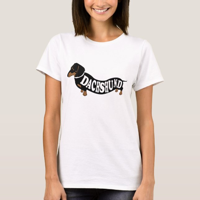 T-shirt dachshund_clean (Devant)