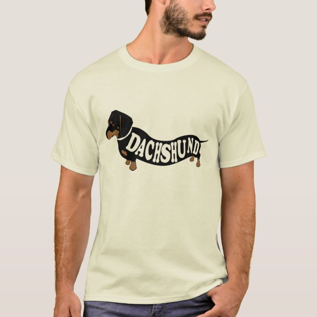 T-shirt dachshund_clean (Devant)