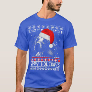 T-shirt Dachshund Cute Joyeux Fêtes Amoureux des chiens de