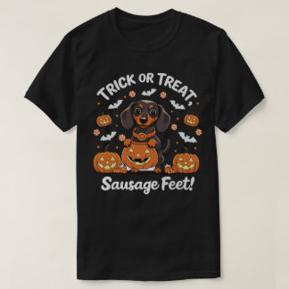 T-shirt Dachshund Dachshund Citrouille Halloween Costume T