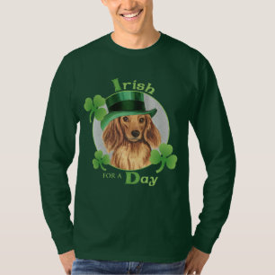 T-shirt Dachshund, Dachshund, le jour de la Saint-Patrick