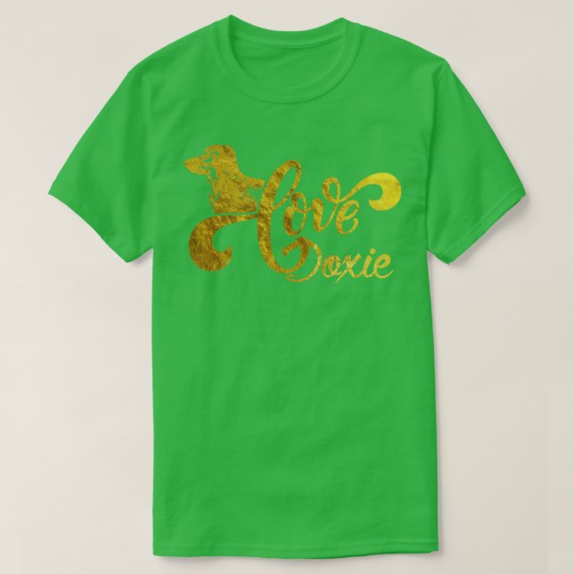 T-shirt Dachshund dog Doxie (4) (Design devant)