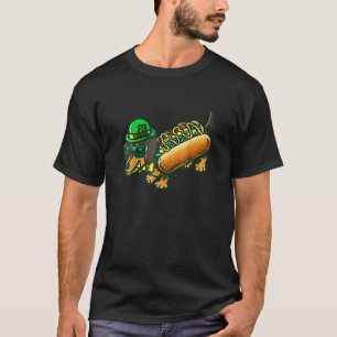 T-shirt Dachshund Dog Leprechau St Patrick Day Saint Paddy
