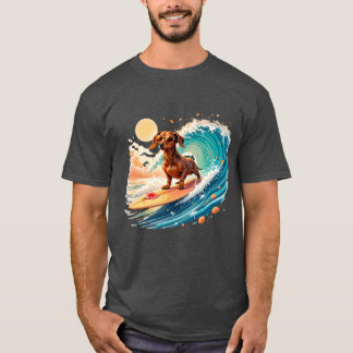 T-shirt Dachshund Dog Summer Vibes
