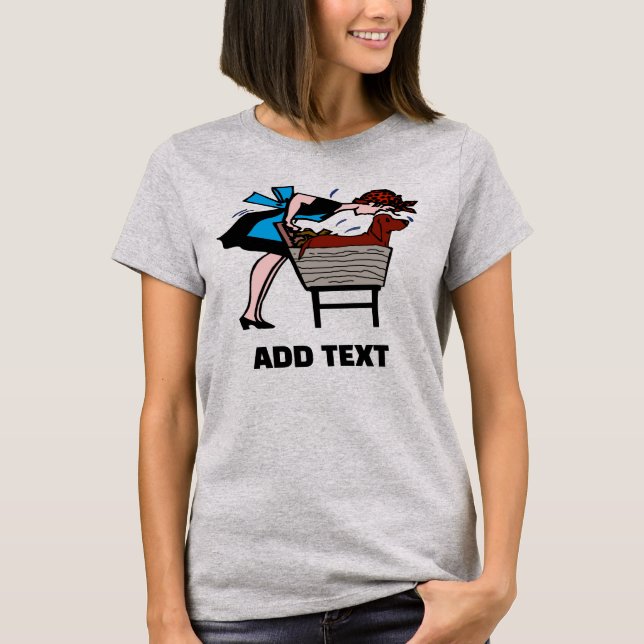 T-shirt Dachshund Dog Wash (Devant)