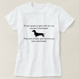 T-shirt Dachshund drôle