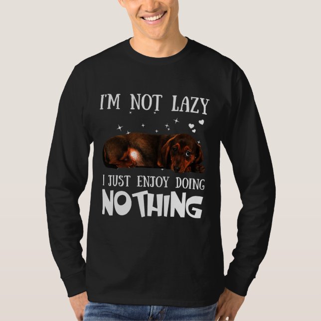 T-shirt Dachshund Funny (Devant)