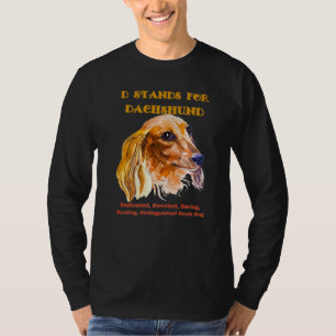T-shirt Dachshund Funny Wiener Dog Pet D Stations Pour Les