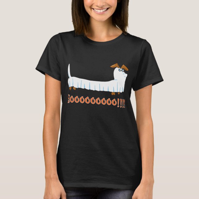 T-shirt Dachshund Halloween (Devant)