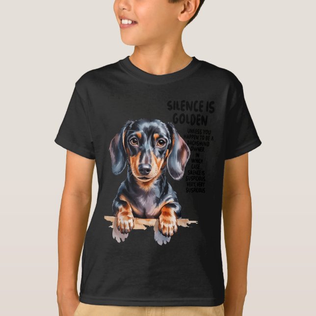 T-shirt Dachshund Ideas For Women &amp; Novelty Miniature  (Devant)