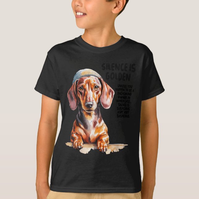 T-shirt Dachshund Ideas For Women &amp; Novelty Miniature  (Devant)