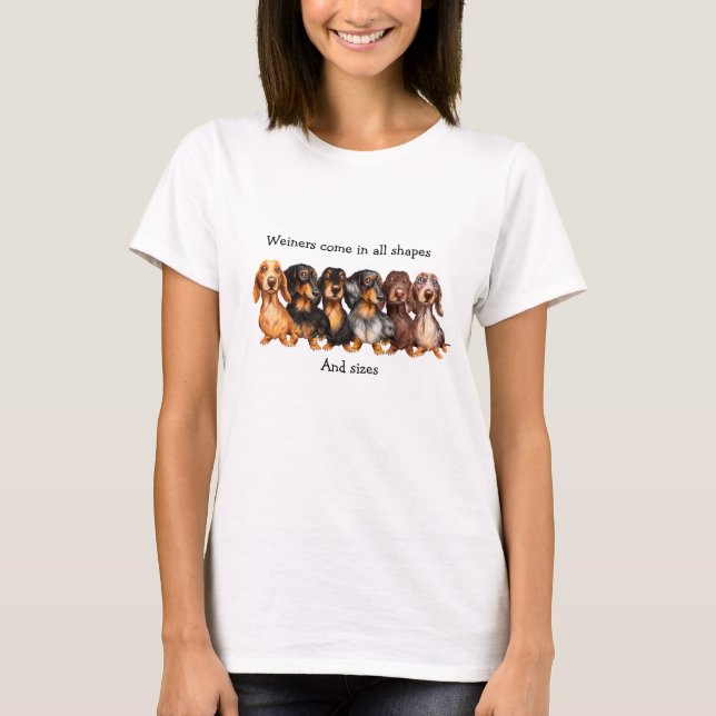 T-shirt Dachshund Lover Tee-Shirt (Devant)