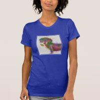 Dachshund & Lunettes Rainbow Splash