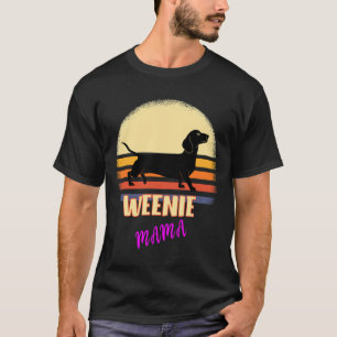 T-shirt Dachshund Maman Weenie Chien