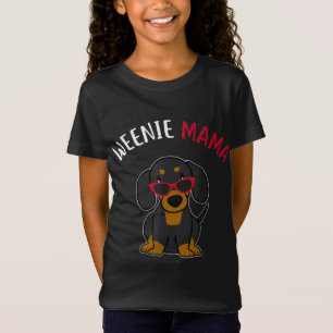 T-Shirt Dachshund Maman Weiner chien Wocadeau
