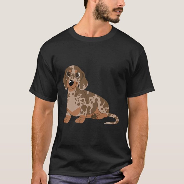T-shirt Dachshund Miniature (Devant)