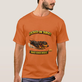 T-shirt Dachshund Missile Chercheur de Friandises | Groove