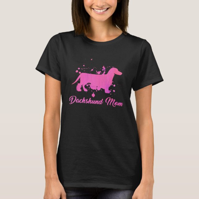 T-shirt Dachshund Mom  Dachshund Mom Dogs Women Dog Owner (Devant)