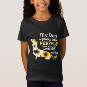 T-Shirt Dachshund Mon Chien Pense Que Je Suis Parfait Cita