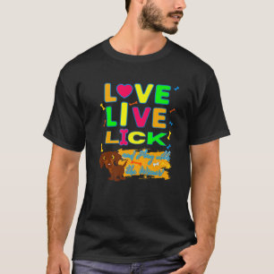 T-SHIRT DACHSHUND PET AMUSANT WIENER CHIEN DON AMOUR LIVE